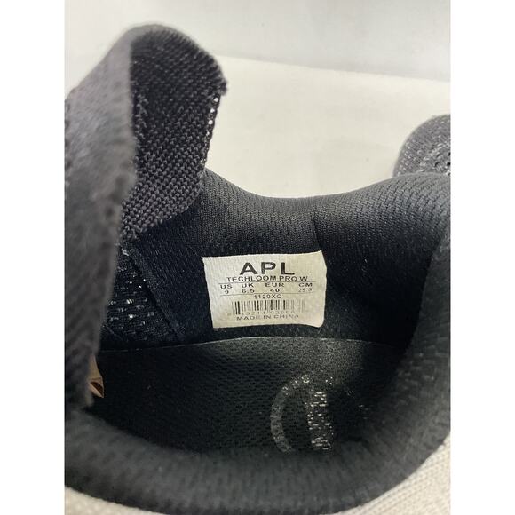 Apl 'Techloom' Black Rubber Pro Sneaker Size 9 - Picture 6 of 6